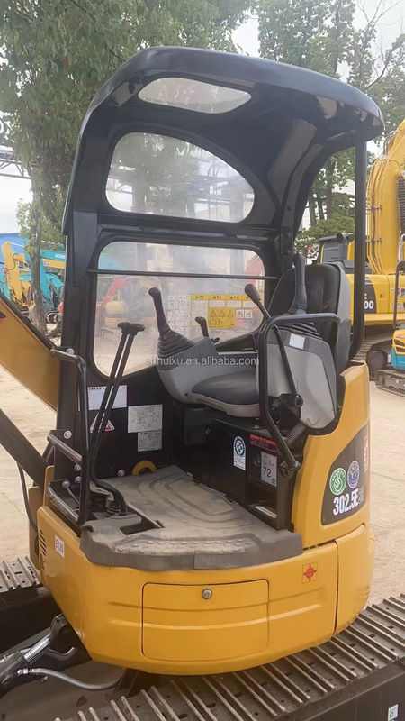 Mini excavadora de segunda mano Caterpillar Cat 302.5 Excavadora de 2 toneladas Máquinas micro multifuncionales en venta caliente CAT 303 Caterpillar en stock cat 306 excavadora