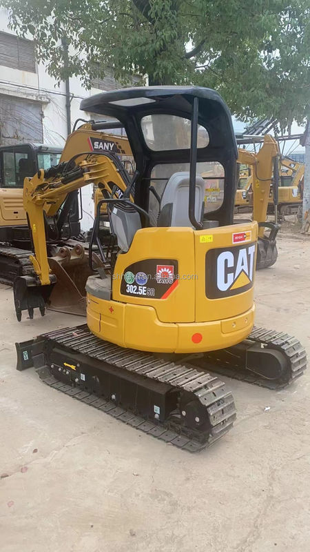 Mini excavadora de segunda mano Caterpillar Cat 302.5 Excavadora de 2 toneladas Máquinas micro multifuncionales en venta caliente CAT 303 Caterpillar en stock cat 306 excavadora