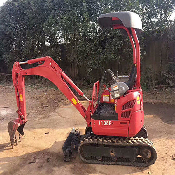La excavadora usada 2T Kubota U17 tiene una alta calidad con un precio de descuento en la construcción