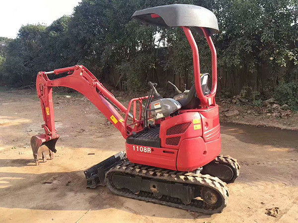 La excavadora usada 2T Kubota U17 tiene una alta calidad con un precio de descuento en la construcción