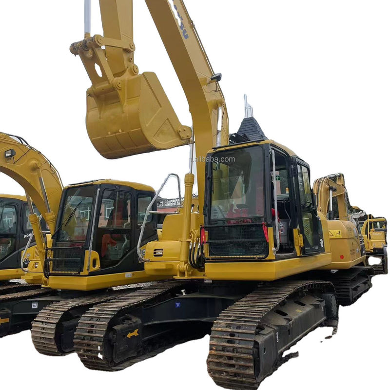 Excavadora de tierra usada a mano Komatsu PC160 maquinaria usada de 16 toneladas excavadoras de hoyos de postes usadas a mano excavadoras de segunda mano en venta