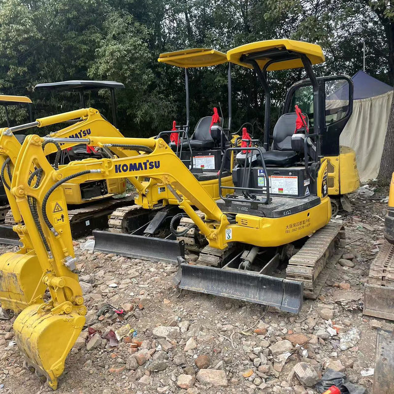 Mini excavadora usada Komatsu PC18 excavadora pequeña usada maquinaria mini excavadora usada excavadora de segunda mano para la venta
