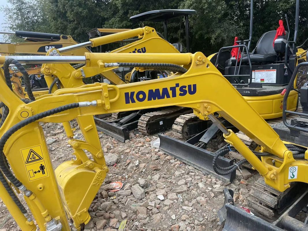 Mini excavadora usada Komatsu PC18 excavadora pequeña usada maquinaria mini excavadora usada excavadora de segunda mano para la venta