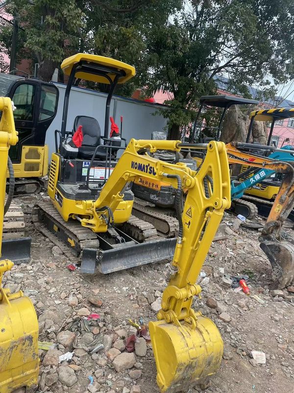 Mini excavadora usada Komatsu PC18 excavadora pequeña usada maquinaria mini excavadora usada excavadora de segunda mano para la venta