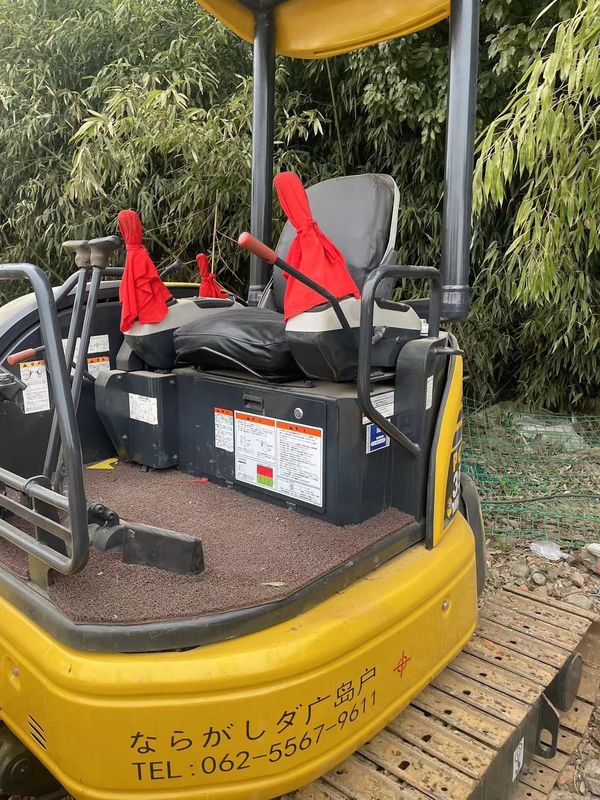 Mini excavadora usada Komatsu PC35 sin cabina excavadora pequeña maquinaria usada mini excavadora usada excavadora de segunda mano para la venta