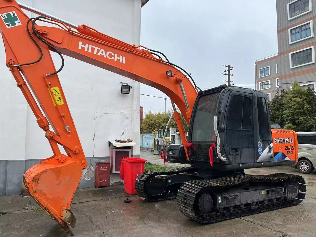Excavadoras usadas Hitachi 130 excavadora maquinaria usada 13 toneladas excavadoras fábricas de segunda mano máquina Hitachi