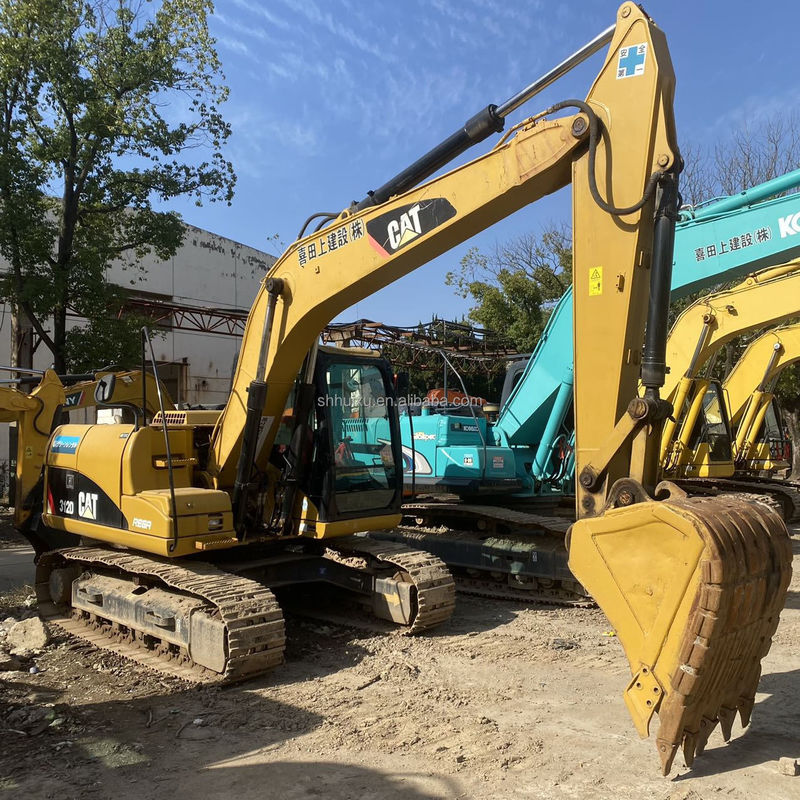 Gran calidad 12t usado CAT 312d excavadora arrastradora buen precio para la venta CAT 303 cat 306 excavadora