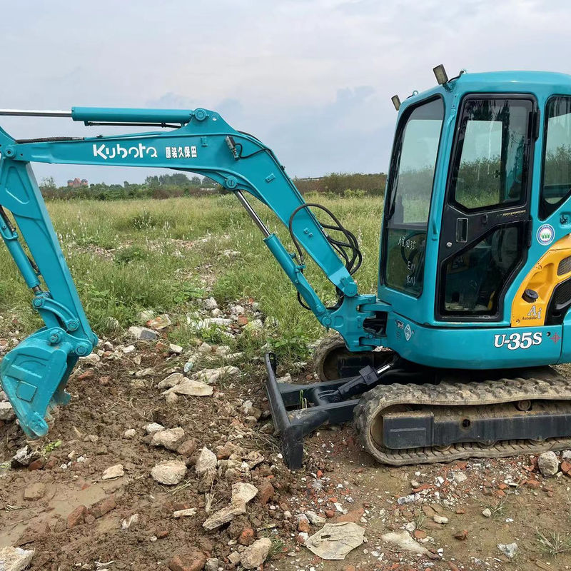 mini excavadora Kubota U35S usada excavadora de segunda mano en Japón Kubota u35 mini excavadora