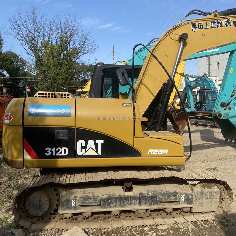 Gran calidad 12t usado CAT 312d excavadora arrastradora buen precio para la venta CAT 303 cat 306 excavadora