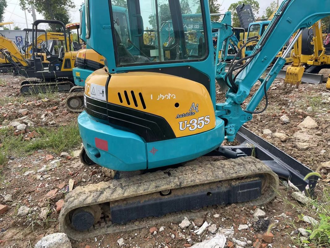 mini excavadora Kubota U35S usada excavadora de segunda mano en Japón Kubota u35 mini excavadora
