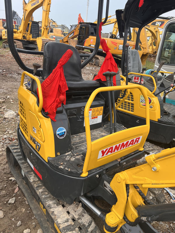 Mini excavador usado Yanmar 17 excavador usado maquinaria pequeña de segunda mano mini excavador mejor mini el excavador mejor