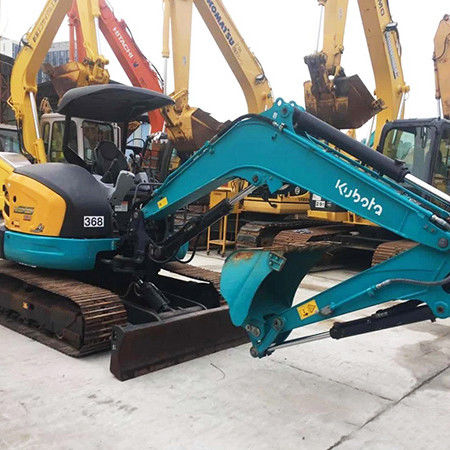 Mini excavadora usada Kubota U55 de segunda mano Kubota pequeña excavadora japonesa original Kubota U55 mini excavadora