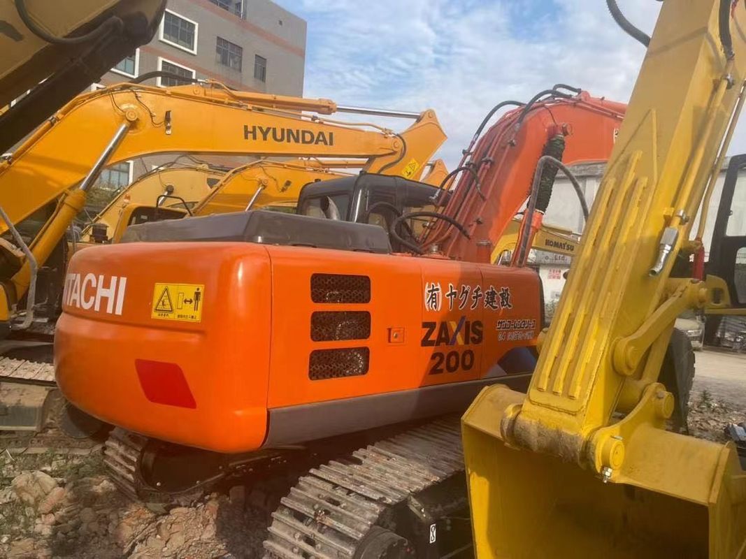 Excavadora usada Hitachi 200 excavadora usada maquinaria de 20 toneladas usada excavadora de segunda mano Hitachi excavación