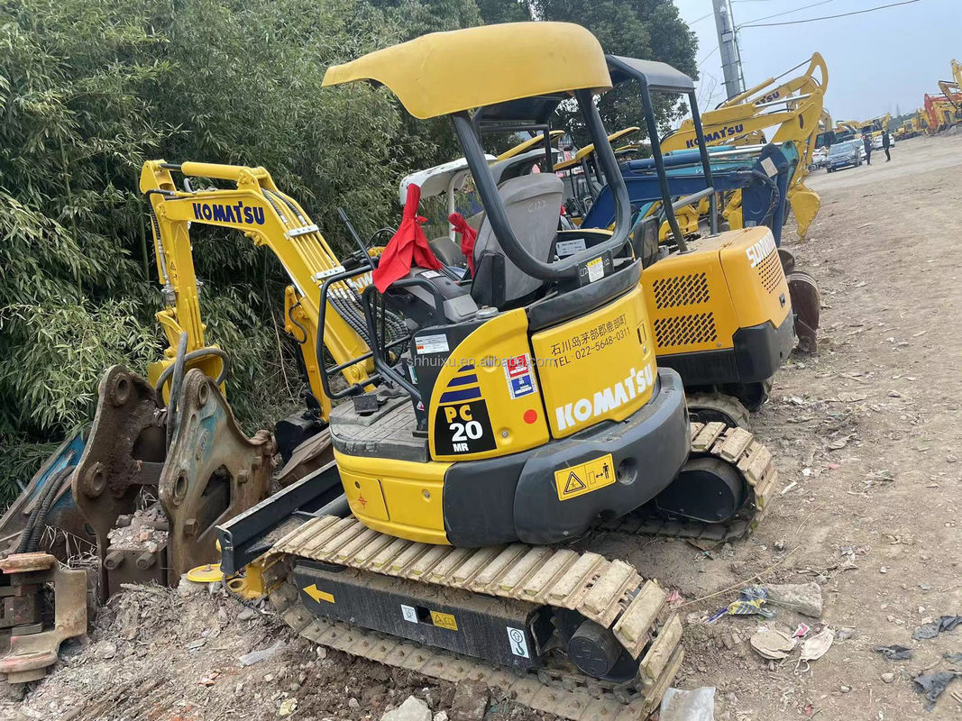 Mini excavadora Komatsu PC20 sin cabina excavadora pequeña mini excavadora venta para