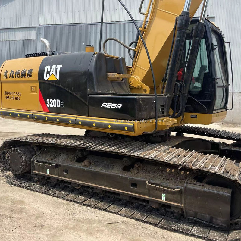 Venta caliente de la marca Caterpillar usado 20 toneladas 320 excavadora gato CAT320D CAT320D2 Japón hecho máquina de excavadora de segunda mano