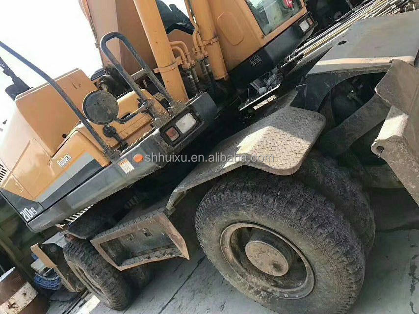 coreano original 2014 Hyundai r210w-9 usado excavadora de ruedas / máquina de neumáticos R210w-9 Hyundai a la venta