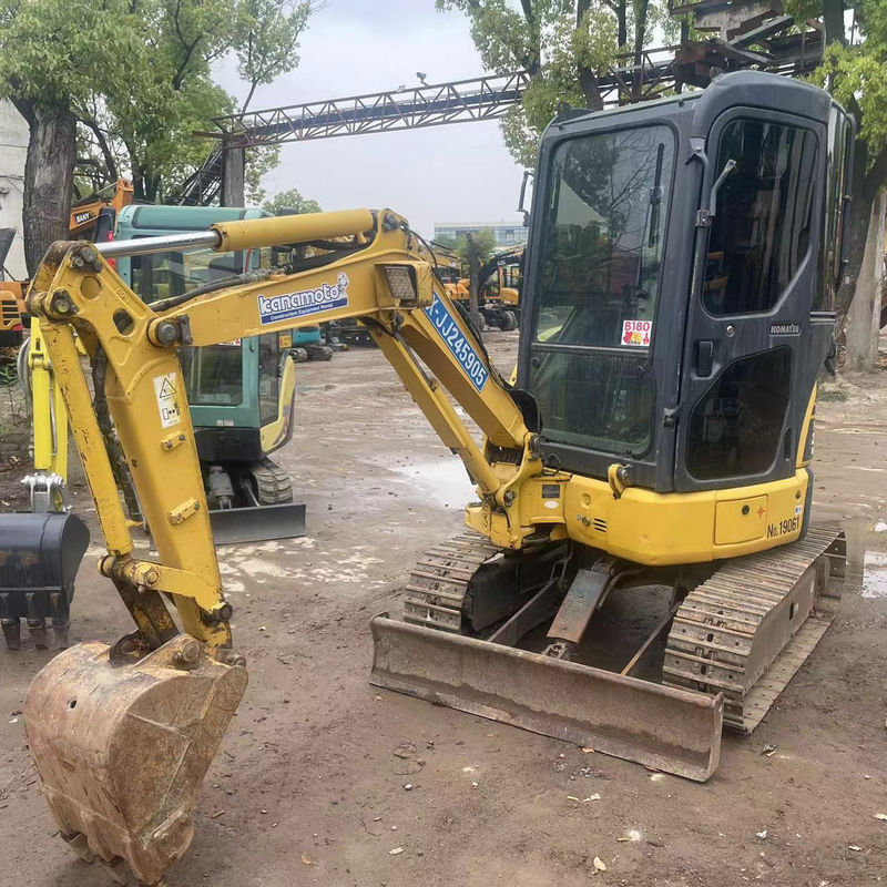 China excavadora de jardín Komatsu PC20 con cabina mini excavadora para el uso de la granja maquinaria agrícola equipo