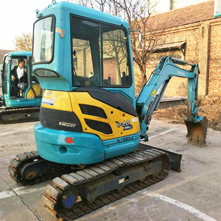 Excavadora de 2 toneladas Usada Kubota U-20 Crawler En buen estado KUBOTA U-20 mini excavadora usada con excavadora pequeña