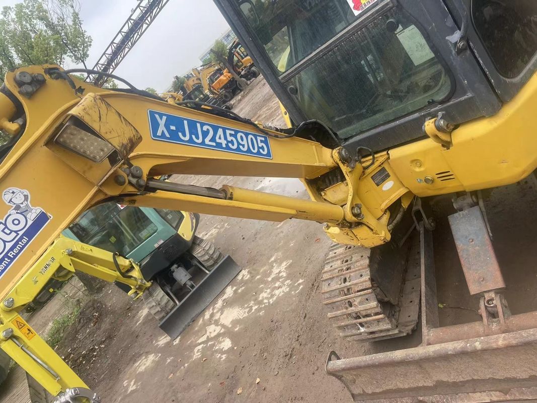 precio bajo en stock excavadora Komatsu PC20 con excavadora de cabina de segunda mano Japón Usado Komatsu excavadora de excavadora hidráulica usada