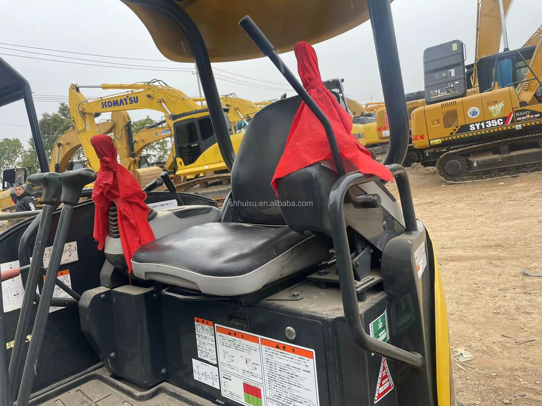 La mini excavadora más pequeña Komatsu PC20 sin cabina excavadora pequeña maquinaria usada mini la excavadora mejor excavadora arrastradora