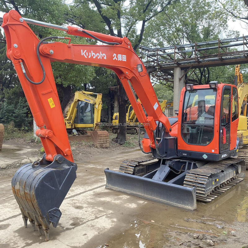Excavadora mini usada de 8 toneladas Kubota kx165 kx185-3 para la venta kubota U35 KUBOTA Excavadora
