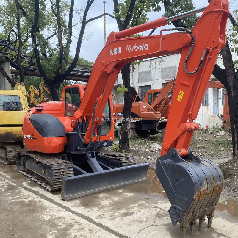 Excavadora mini usada de 8 toneladas Kubota kx165 kx185-3 para la venta kubota U35 KUBOTA Excavadora