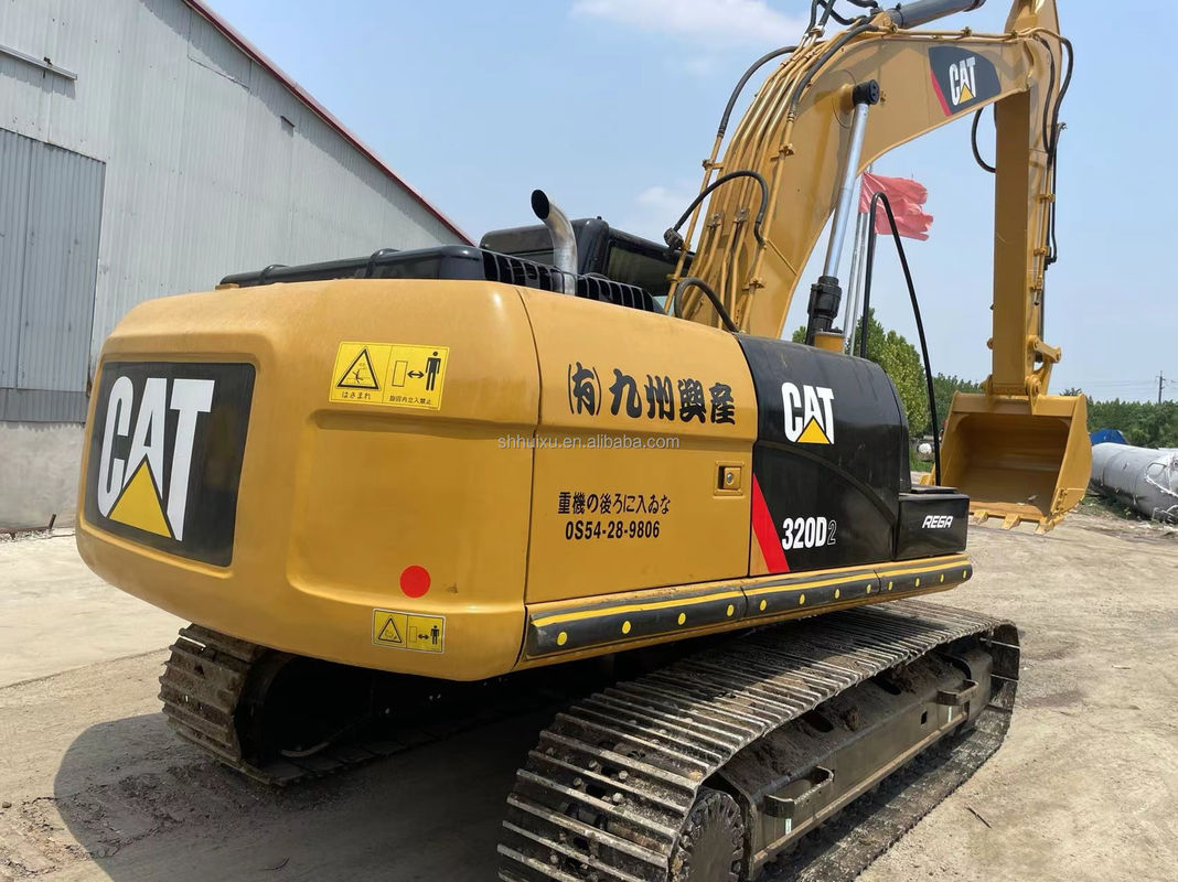 Maquina de excavación de segunda mano de buena calidad Cat320D Japón origen excavadora de oruga usada con EPA Uruga en stock