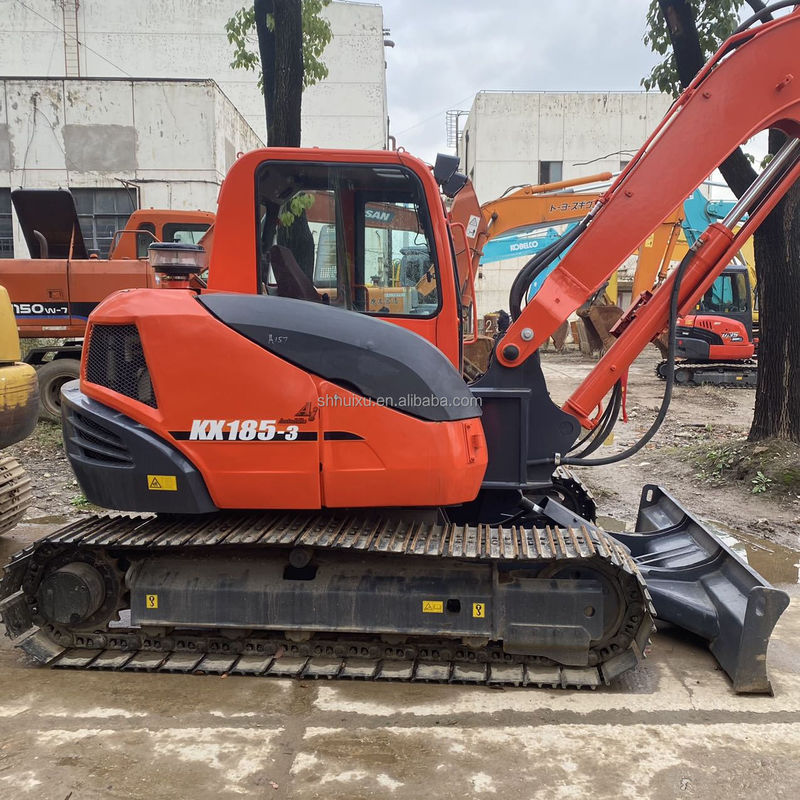Excavadora mini usada de 8 toneladas Kubota kx165 kx185-3 para la venta kubota U35 KUBOTA Excavadora