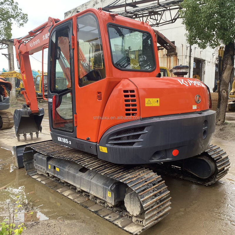 Excavadora mini usada de 8 toneladas Kubota kx165 kx185-3 para la venta kubota U35 KUBOTA Excavadora