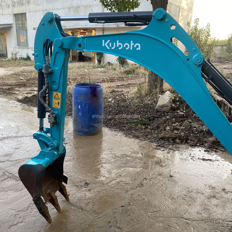 Usado 2T Kubota U17 cargada diesel excavadora hidráulica arrastrador tienen alta calidad con un precio de descuento en la construcción kubota U35
