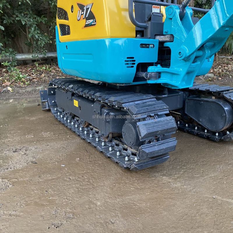 Usado 2T Kubota U17 cargada diesel excavadora hidráulica arrastrador tienen alta calidad con un precio de descuento en la construcción kubota U35