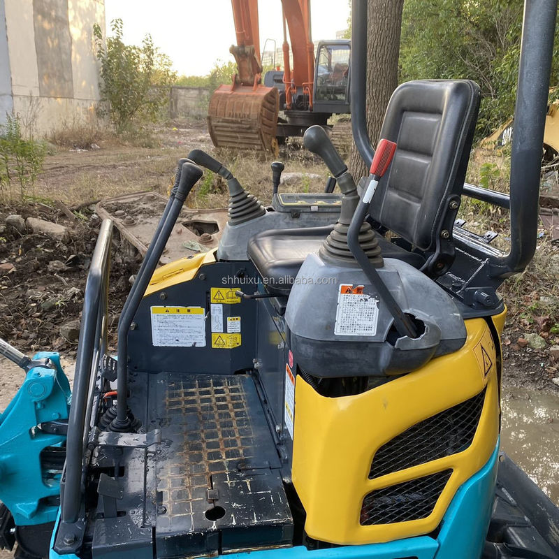 Usado 2T Kubota U17 cargada diesel excavadora hidráulica arrastrador tienen alta calidad con un precio de descuento en la construcción kubota U35