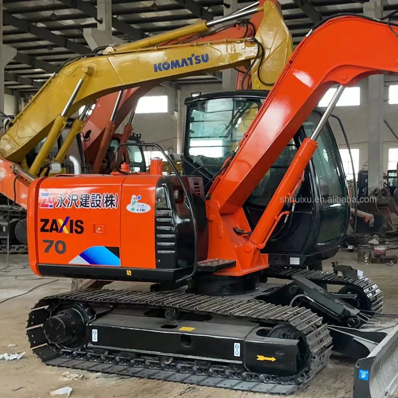 Excavadoras de segunda mano HITACHI ZX60 ZX70 maquinaria de construcción excelente rendimiento bajo precio