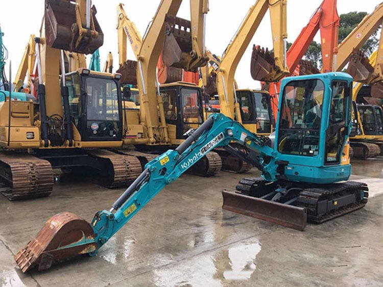 Usado Kubota 1.5 toneladas, 3 toneladas,2.5 toneladas,3Excavadora de 5 toneladas para la venta, mini excavadoras usadas Kubota U15 U30 U25 U35