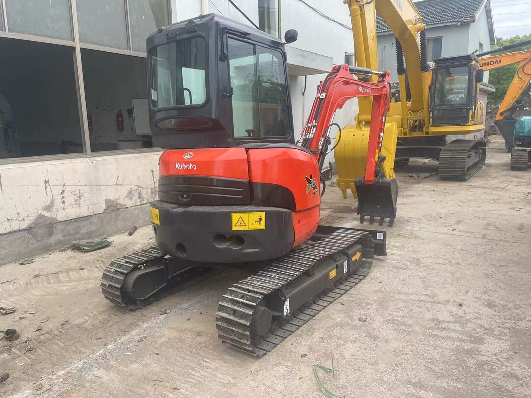 Mini excavadora usada Kubota U35 excavadora usada maquinaria pequeña mini excavadora de trincheras usada mini excavadora de segunda mano