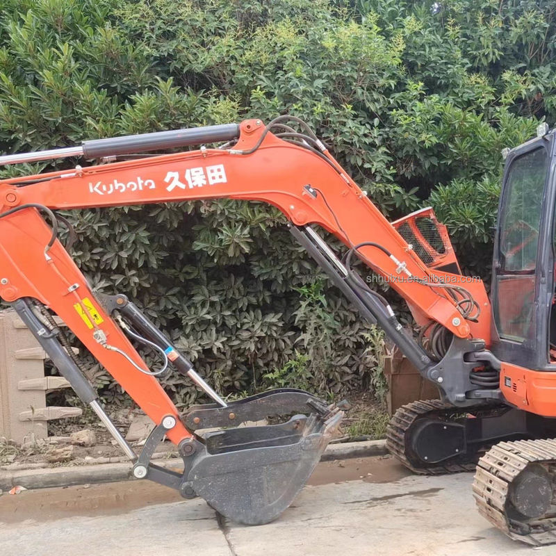 Excavadora mini usada Kubota Kx135-5 excavadora usada maquinaria pequeña excavadora usada excavadora de segunda mano para la venta