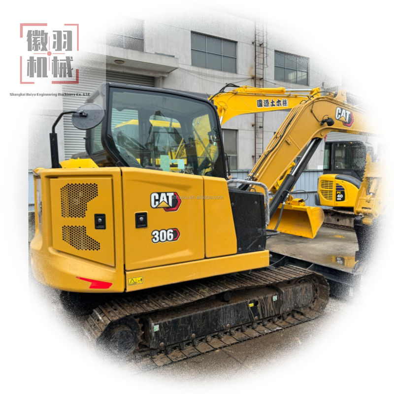 Nuevas llegadas 99% Excavadora de rastreador Usada Caterpillar cat306 de segunda mano Japón motor cat 306 certificado EPA