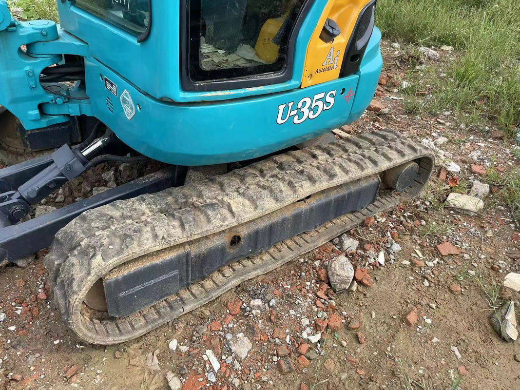 Bajas horas de trabajo Kubota U35S excavadora venta excavadora usada con motor y bomba de alta calidad excavadora usada maquinaria usada barata