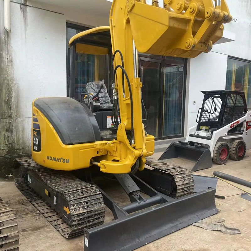 90% nuevo Mini excavador usado para construcción Komatso PC40MR Crawler en venta precio de fábrica