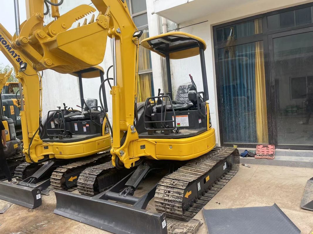 90% nuevo Mini excavador usado para construcción Komatso PC40MR Crawler en venta precio de fábrica