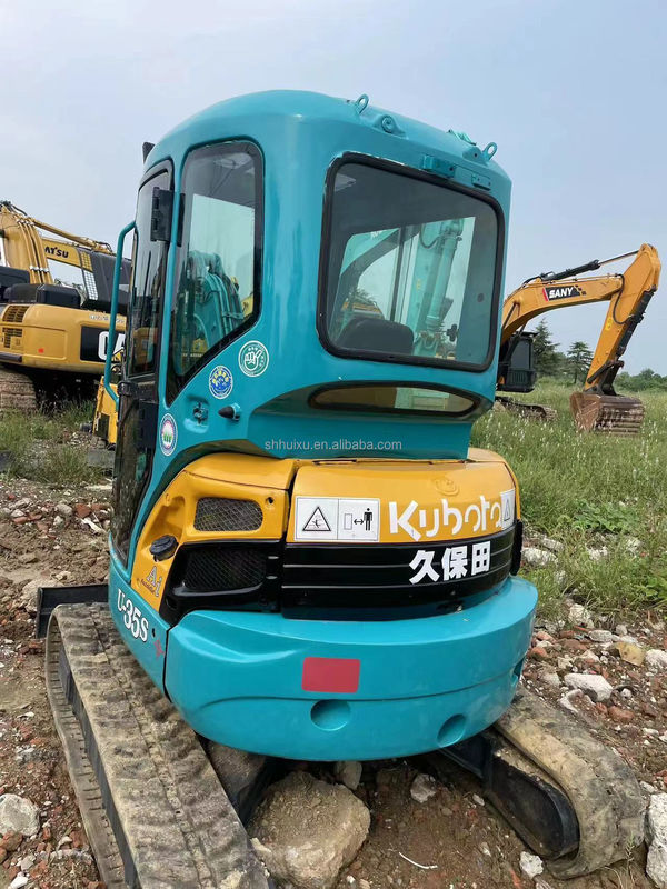Bajas horas de trabajo Kubota U35S excavadora venta excavadora usada con motor y bomba de alta calidad excavadora usada maquinaria usada barata