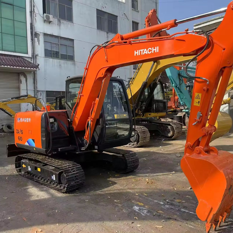 Fabrica original hecha de calidad Hitachi usado zx60 mini excavadoras de 6 toneladas 60T Hitachi maquinaria precio de fábrica