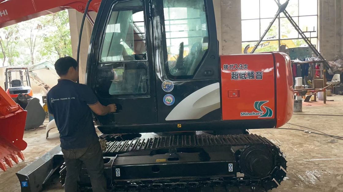 Japón Hitachi ZX70 excavadoras para la venta usadas Hitachi ZX70 rastreado en Shanghai otras máquinas de construcción