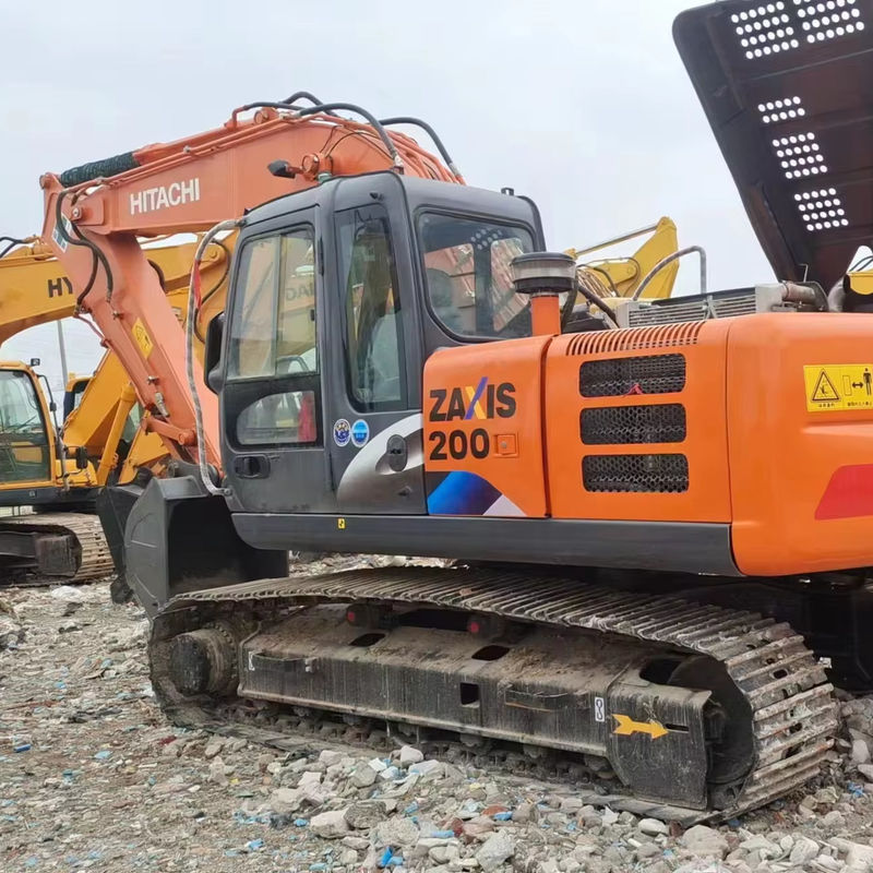 Usado japonés Hitachi Ex200 en buen estado Excavadora de máquinas de construcción en buen estado para la venta