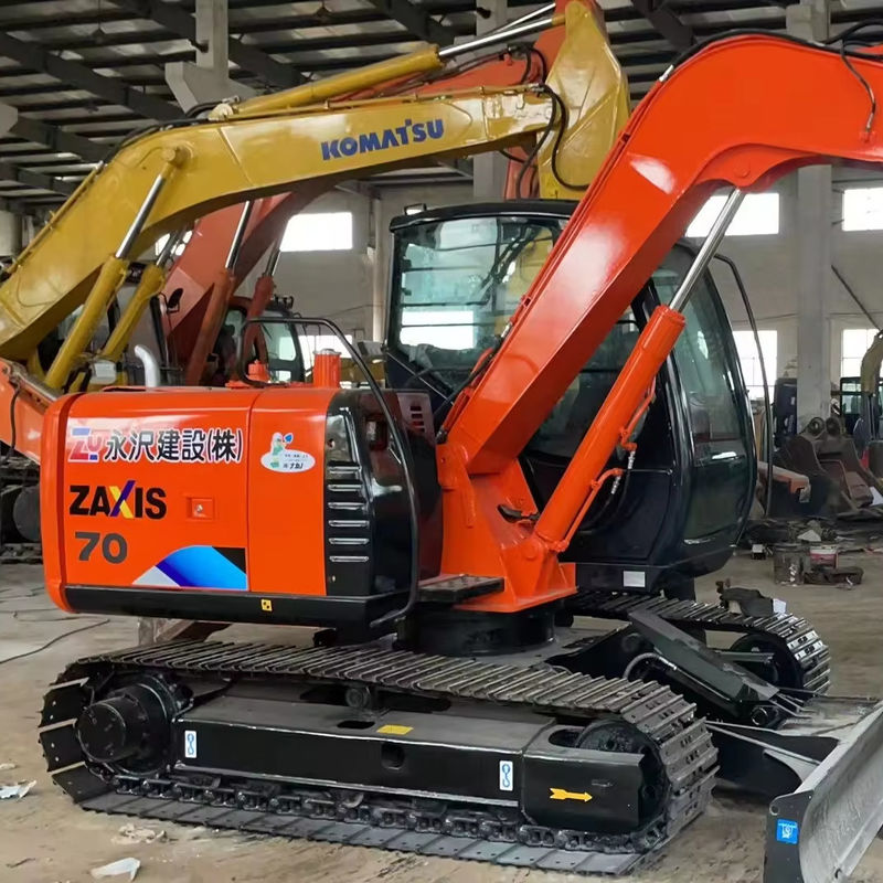 excavadora mini Hitachi máquina de construcción año 2019 Zx70 rastreador excavadora usada para la venta tienen EPA