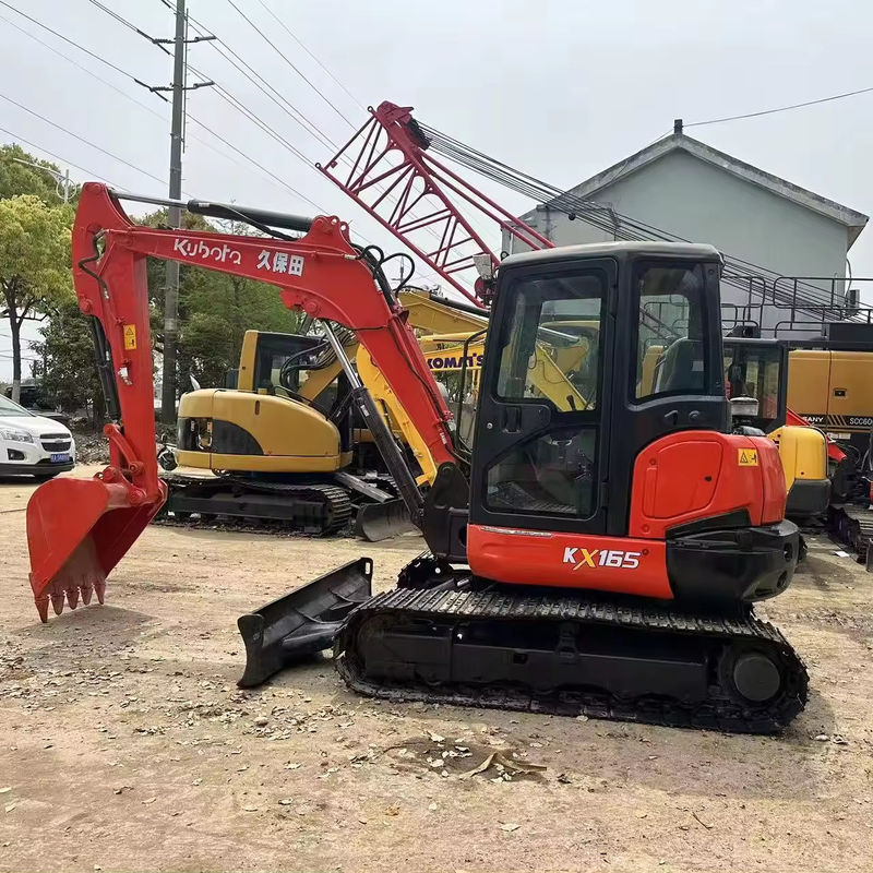 Precio razonable Kubota165 Japón origen precio barato excavadora usada excavadora hidráulica