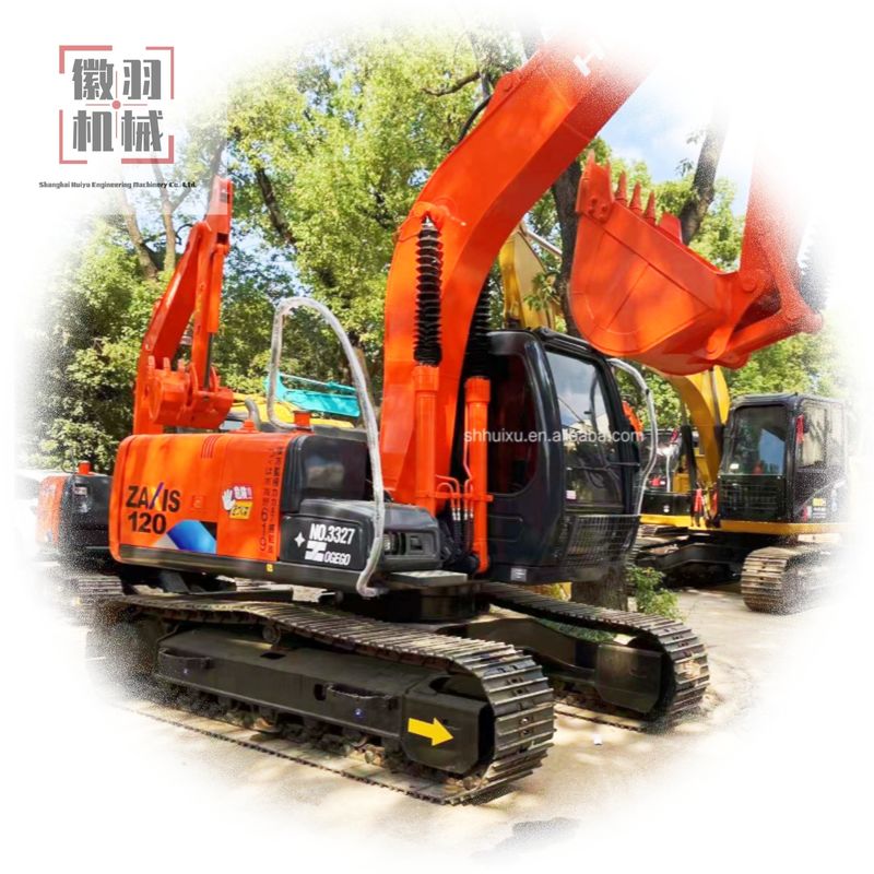 Excavadora usada con rastreador HITACHI ZX120 Máquina excavadora HITACHI ZX60 ZX70 ZX120 ZX130 Equipo de construcción