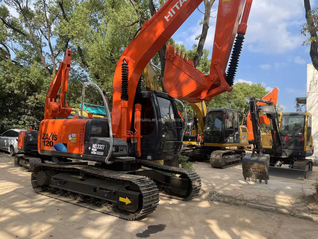 Excavadora usada con rastreador HITACHI ZX120 Máquina excavadora HITACHI ZX60 ZX70 ZX120 ZX130 Equipo de construcción