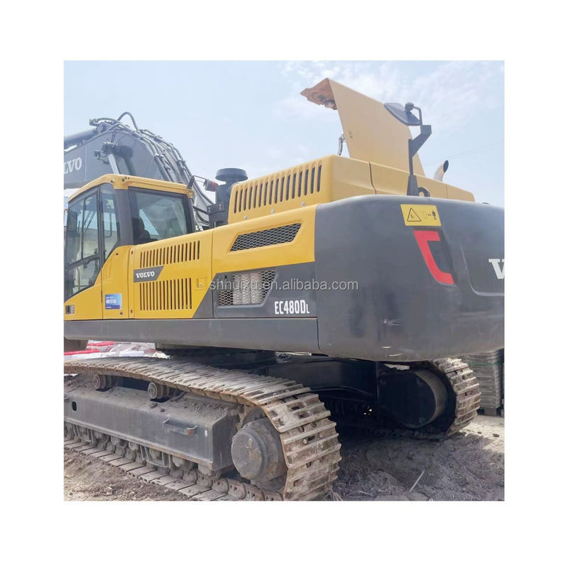 Excavadora de segunda mano VOLVO EC480/Suiza maquinaria original de equipo pesado maquinaria de segunda mano máquina 48T