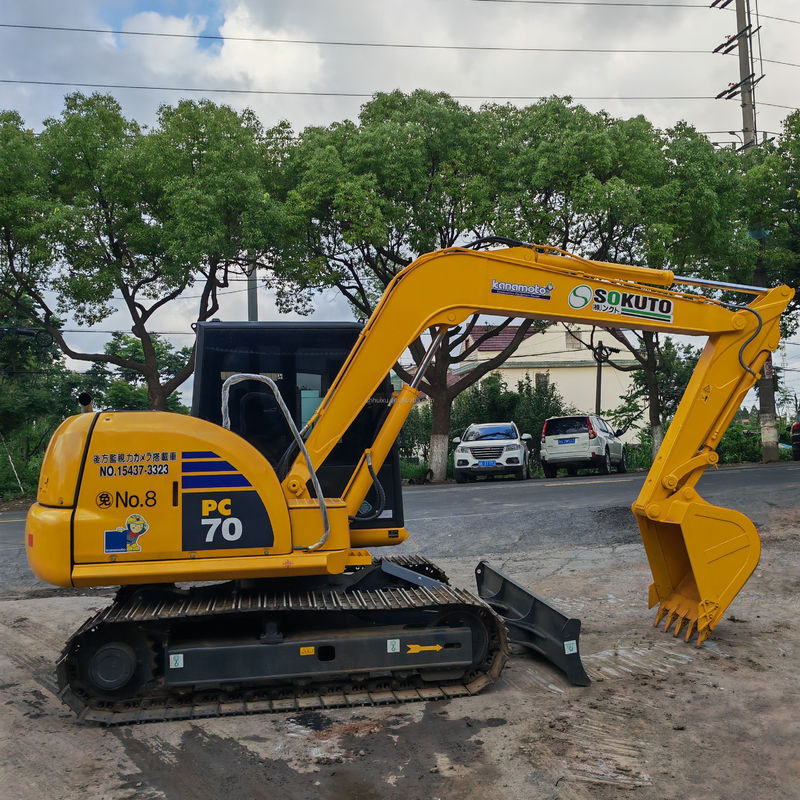 Excavadora Crawler de segunda mano máquina de excavadora de buena calidad /comatsuPC70-8 pc200-8 usado con precio barato /original japonés